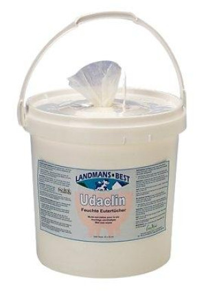 Feuchte Eutertücher "Udaclin" 2 x 1000 Stück Nachfüllpack