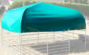 Dachhaube für Weideunterstand 2,75 m x 2,75 m