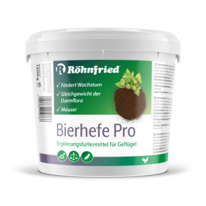 Bierhefe Pro 1500 g Für Aufzucht und Mauser