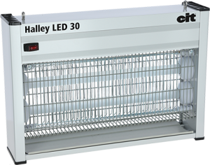 Fliegenvernichter LED 30 Halley blaues LED-UVA-Licht