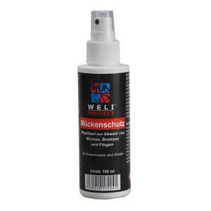 Weli Protect-Mückenschutz Repellent zur Abwehr von Mücken, Bremsen und Fliegen.