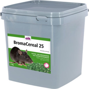 BromaCereal 25 - 3 kg auslegefertiger Frischköder aus Haferflocken