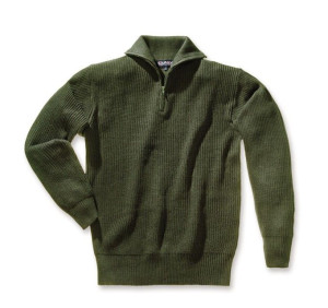 Troyer Pullover oliv Größe M