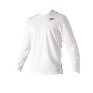 Långärmad shirt Ilias junior vit - Speedo (Storlek: 128/140 cl)