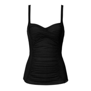 Tankini/linne Athena 8 svart - Panos (Storlek: 38)