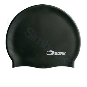 Badmössa svart junior silicone  - Soak