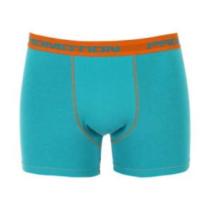 Kalsonger i boxermodell till herr turkos/orange (Storlek: XL)