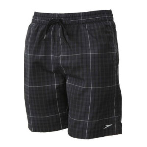 Badshorts herr Check Leisure svart/grå - Speedo (Storlek: XS)