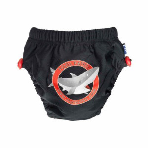 Babybadbyxor plop stop flex shark - Malmsten (Storlek: L 9-12 kg)