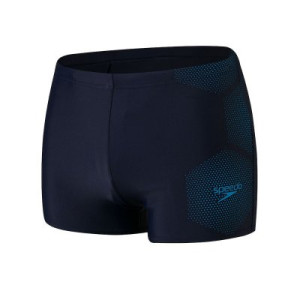Badbyxor herr aquashort svart/mörk turkos - Speedo (Storlek: 34" = L)
