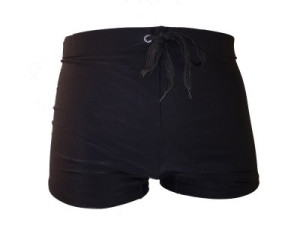 Badbyxor herr svart boxer (Storlek: 40" = 3 XL)