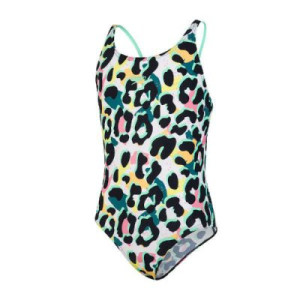 Baddräkt barn Junglespeak tieback - Speedo (Storlek: 152 cl)