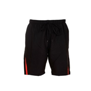 Badshorts herr Finn 18 tum svart/röd - Speedo (Storlek: S)