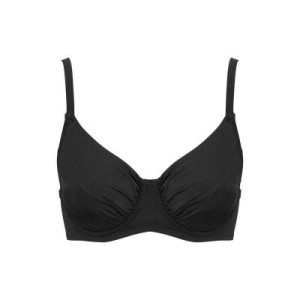 Bikiniöverdel dam svart F/G-Cupa med bygel Grace - Damella (Storlek : 48 F/G)