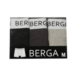Kalsonger herr 3-pack svart/grå - Berga (Storlek: XXL)