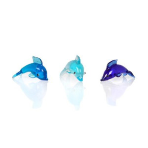 Glasdelfiner 6-pack