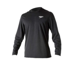 Svart LS-shirt Ilias junior Speedo (Storlek: 152/164 cl)