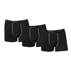 Kalsonger boxer svarta 3-pack - Millers (Storlek: S)