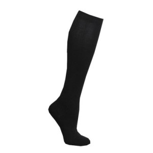 Stödstrumpor medical svarta bambu - Zent (Storlek: 41/45)