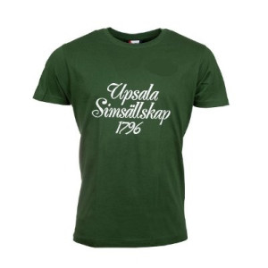 T-shirt barnstorlek grön Upsala simsällskap (Storlek: 150/160 cl)