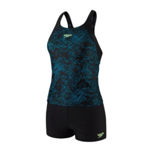 Tankini dam boom svart/grön - Speedo (Storlek: 40)