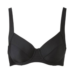 Bikiniöverdel svart D-Cupa - Trofé (Storlek: 40)
