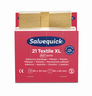 Plastry tekstylne duże Cederroth Salvequick 21szt.