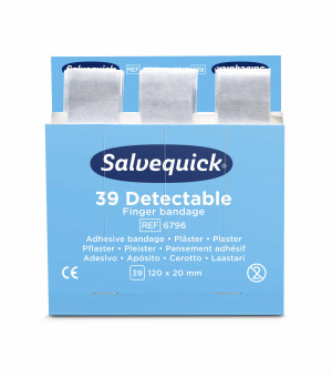 Plastry wykrywalne długie Cederroth Salvequick 39szt