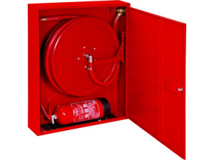 Hydrant wewnętrzny DN25 smukły z miejscem na gaśnicę pod spodem BOXMET