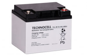 Akumulator 40Ah/12V TCL 40-12 TECHNOCELL