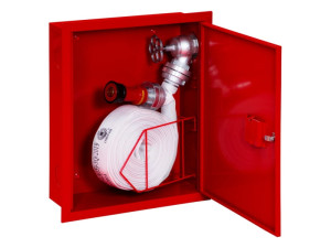 Hydrant wewnętrzny z wężem płasko składanym DN 52 na zwijadle