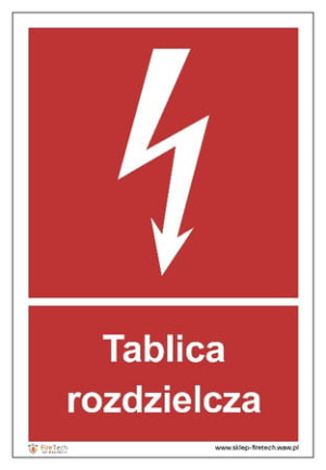 Znak "Tablica rozdzielcza" Signproject