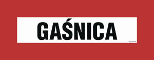 Znak "Gaśnica" Signproject