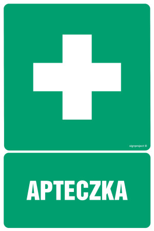 Znak "Apteczka" Signproject