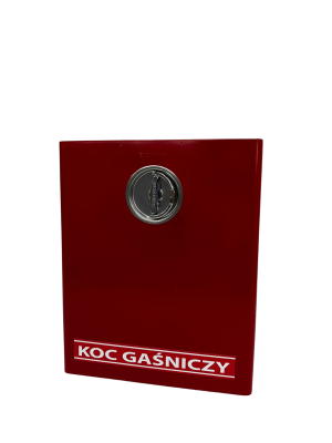 Szafka na koc gaśniczy, wersja na 2 koce