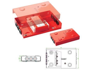 Puszka instalacyjna przeciwpożarowa rozgałęźna 3x3 0,5-6 mm2
