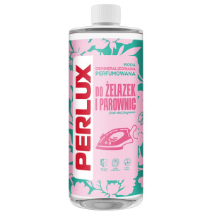 Perlux perfumowana, demineralizowana woda do żelazek i parownic - 975 ml