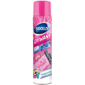 SIDOLUX Dywany pianka do czyszczenia dywanów, tapicerek, wykładzin - 600 ml