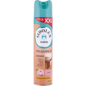 SIDOLUX M Środek do pielęgancji i nabłyszczania mebli aerozol - kwiatowy - 350 ml