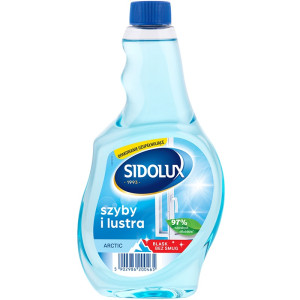 SIDOLUX Płyn do mycia szyb - arctic zapas - 500 ml