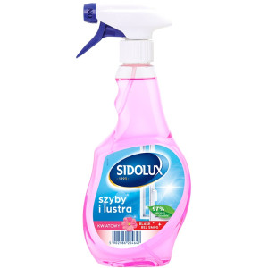 SIDOLUX Płyn do mycia szyb - kwiatowy - 500 ml