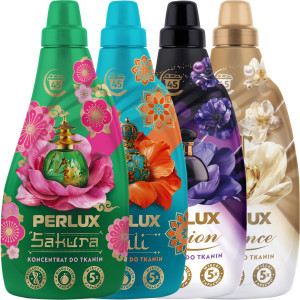 PERLUX Koncentrat do płukania tkanin Bali Sakura P - 4 x 900 ml, 4 x 45 prań