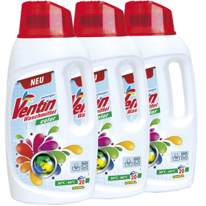 VENTIN Proszek w żelu - color, multipack - 4,2 litra (60 prań)