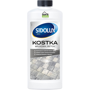 SIDOLUX do czyszczenia - KOSTKA BRUKOWA, BETON - 1 L