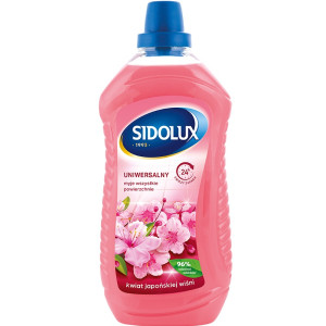 SIDOLUX Uniwersalny płyn do mycia - kwiat japońskiej wiśni - 1000 ml
