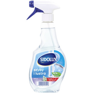 SIDOLUX płyn do mycia szyb i luster antypara - biała lawenda  - 500 ml