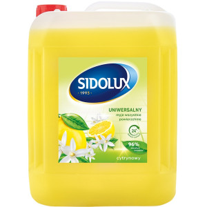SIDOLUX Uniwersalny płyn do mycia - cytryna - 5000 ml
