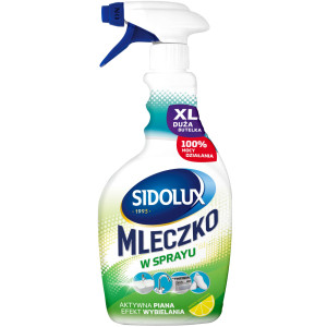 SIDOLUX MLECZKO W SPRAYU CYTRYNOWE 750 ml - 750 ml
