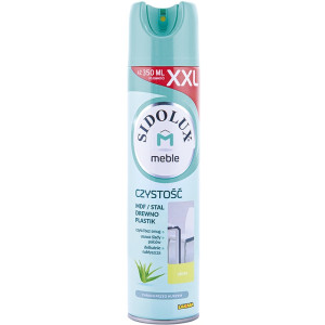 SIDOLUX M Środek przeciw kurzowi aerozol - aloes - 350 ml