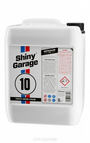 SHINY GARAGE FRUIT SNOW FOAM NEUTRAL PH 5l